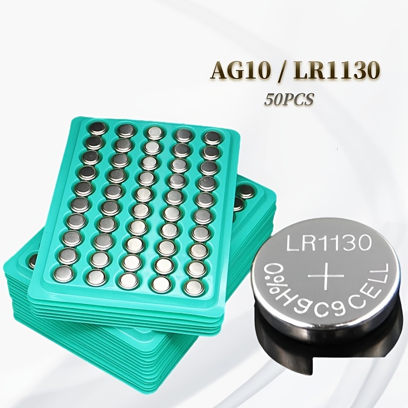 Pila alcalina de 1,5 V para reloj de botón AG13 / LR44