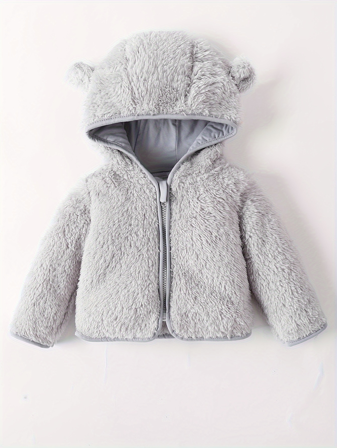 skpabo Toddler Girls Boys Cute Fleece Jacket Bear Ear Hoodie