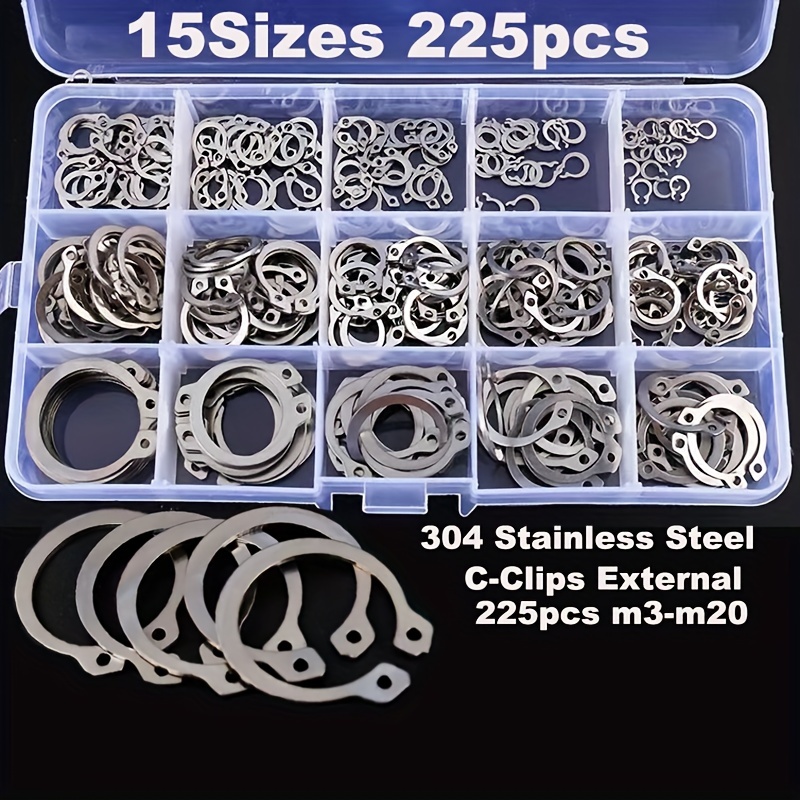 Stainless Steel Clips - Temu