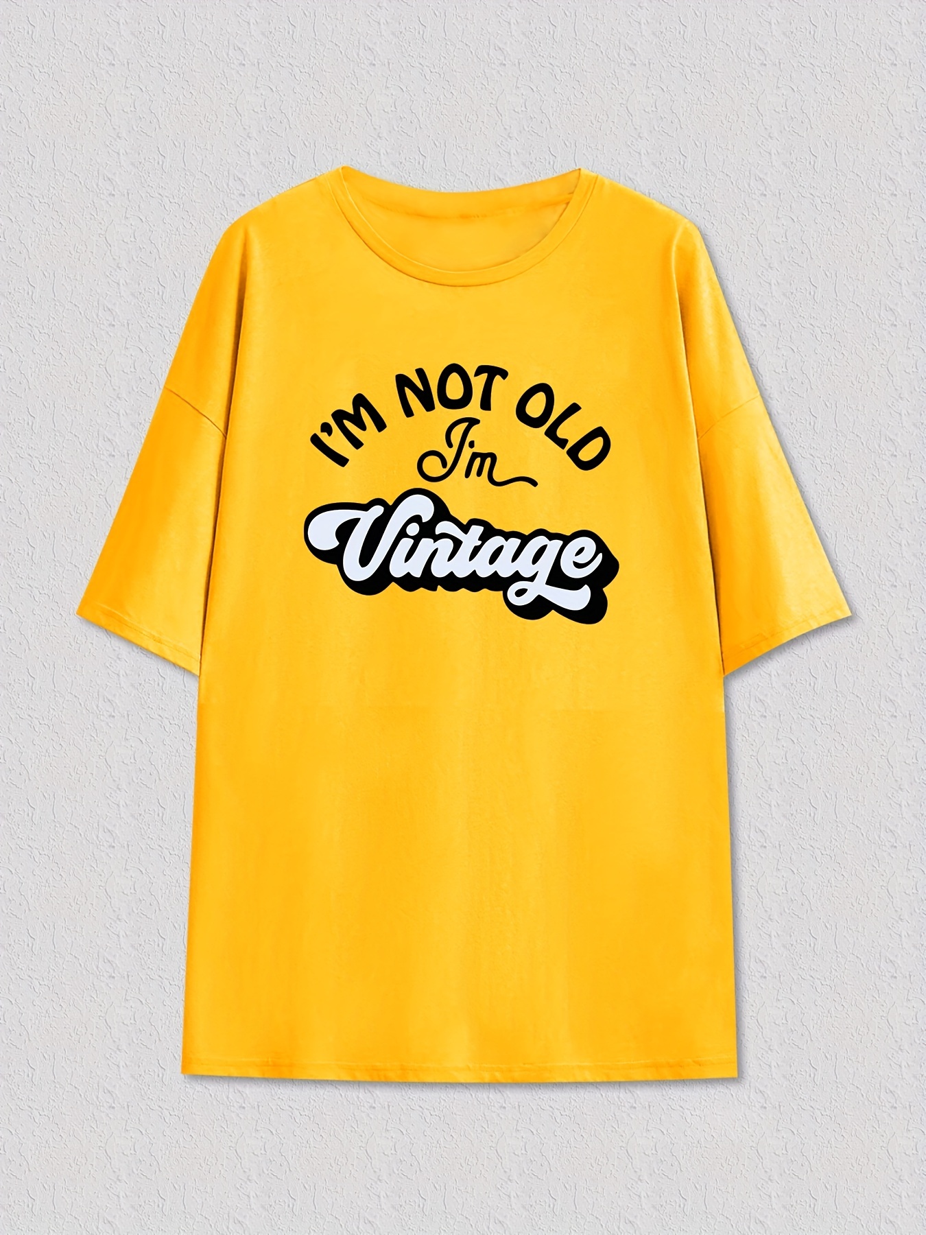 Vintage Men's T-Shirt - Orange - M