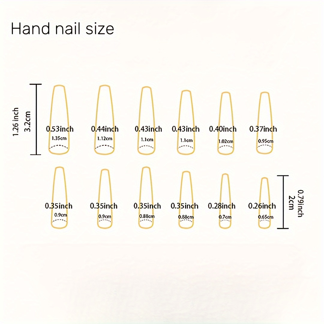 Glossy Long Square Fake Nails Nude Press On Nails With - Temu