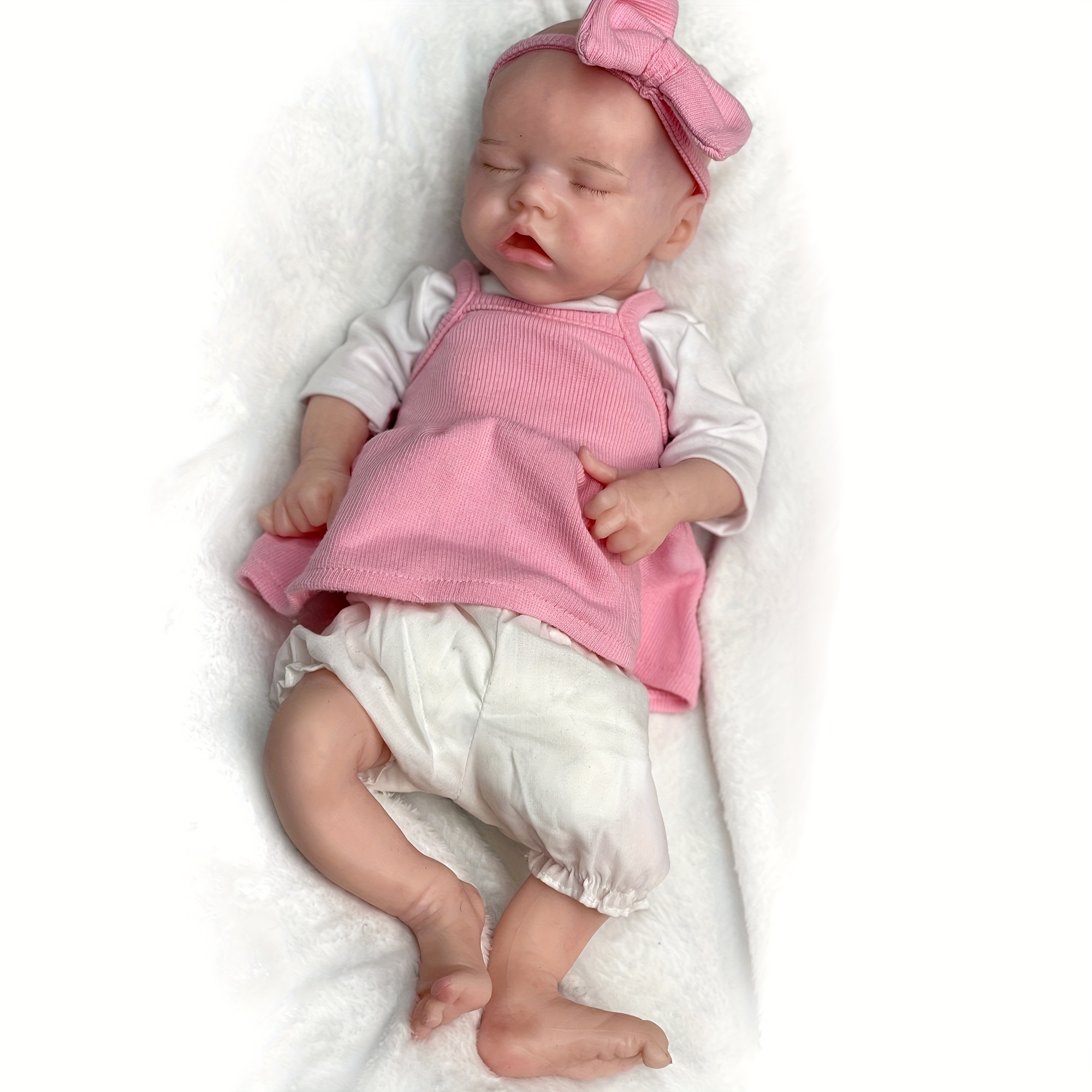 NPK 50CM Bebe Reborn Full Body Silicone Waterproof Baby Maddie Doll  Hand-Detailed Painting with Visible Veins Lifelike 3D Skin T - AliExpress