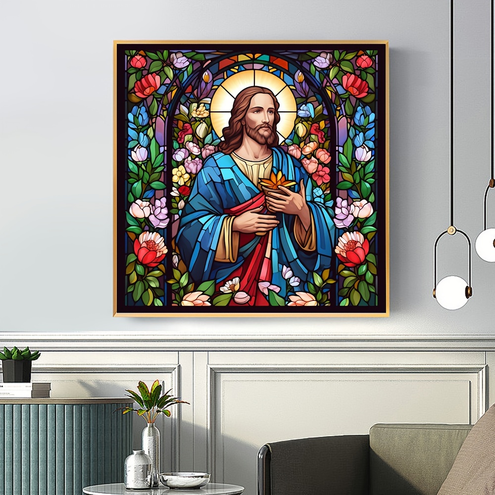 Jesus Christ Diamond Painting Religious Portrait - Full Round