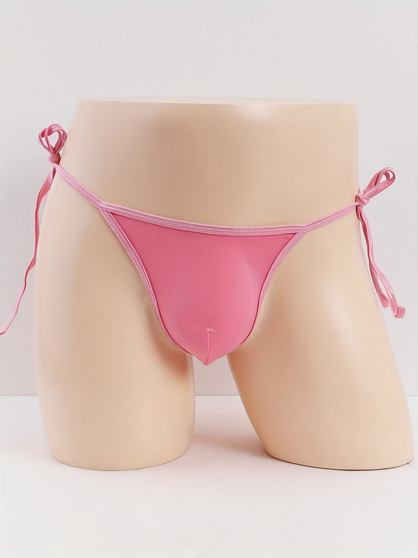 Women Sheer Mini G-String See Through Tie-Side Underwear Panties Knickers  T-back