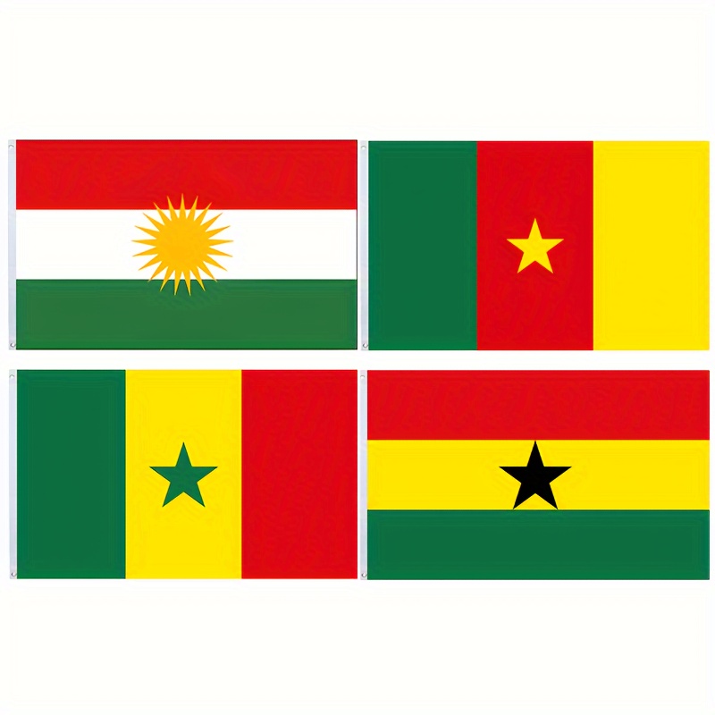 Bandeira da bandeira de Senegal para interior e exterior