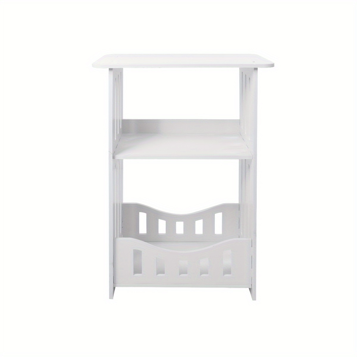 3 layer Pvc Board Storage Rack Multifunctional Bathroom - Temu Denmark