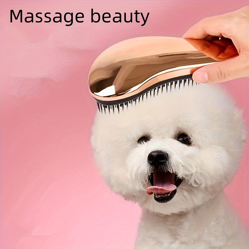 

Pet Grooming Brush, Pet-specific Hair Cleaning Comb, Applicable To Dogs, Cats Shedding And Depilation Bottom Rake Comb
