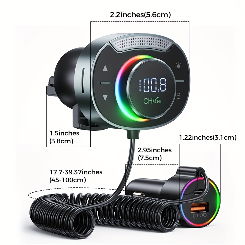 Sourcing T66 new car Bluetooth car recovery cigarette lighter MP3 player  hands-free car FM transmitter cost performance - Dropshipman