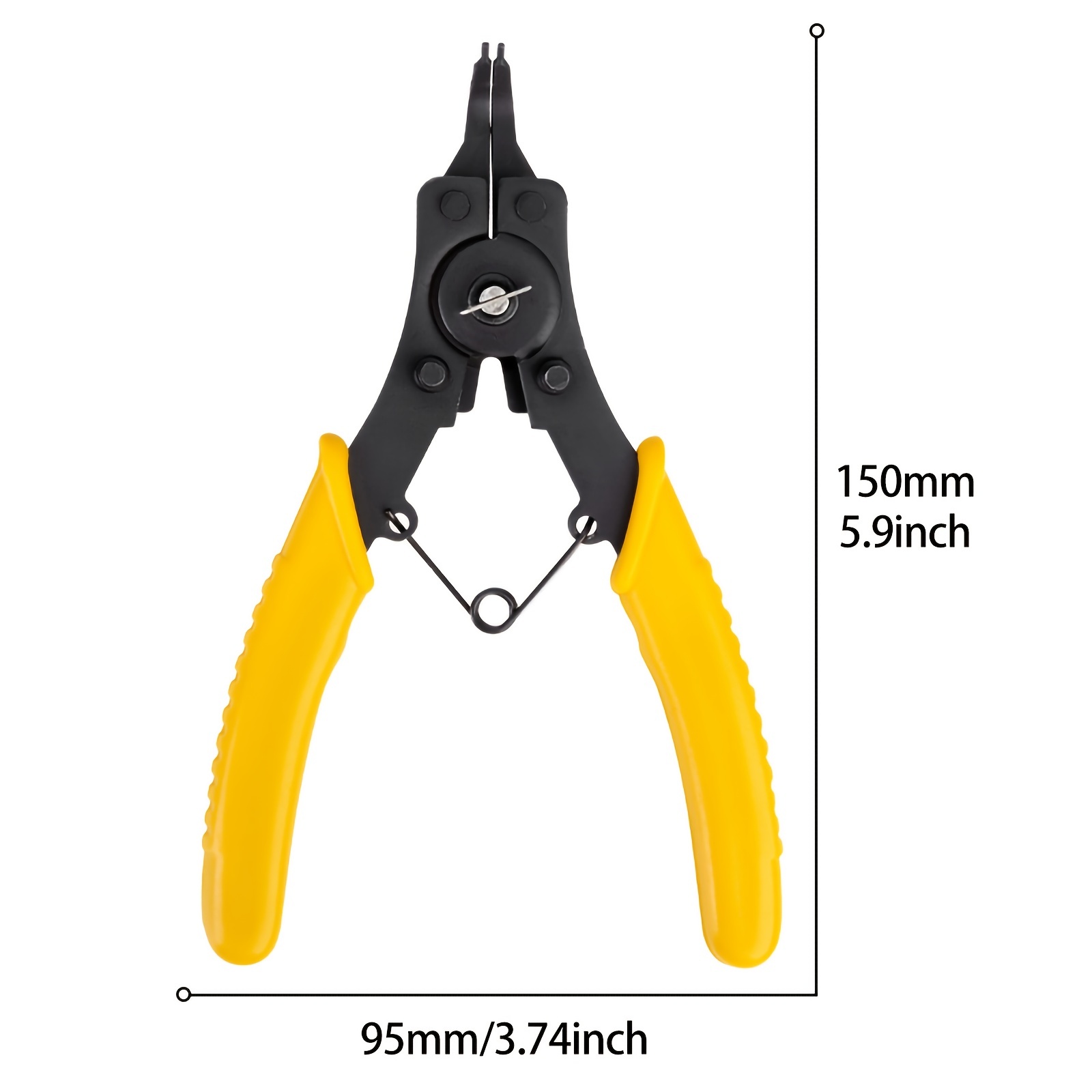 1 set set di pinze per anelli elastici 5 in 1 set di pinze - Temu Italy