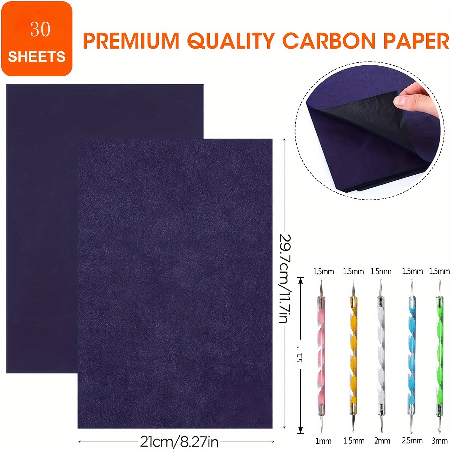 Carbon Paper For Tracing Graphite Transfer paper Carbon Copy - Temu