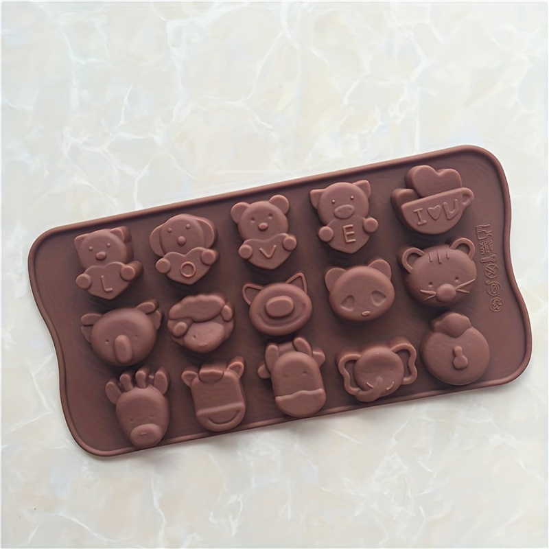 1pc stampo in silicone per cioccolato, serie San parola d'amore stampo per  ghiaccio per ragazzi e ragazze, facile rilascio - Temu Switzerland