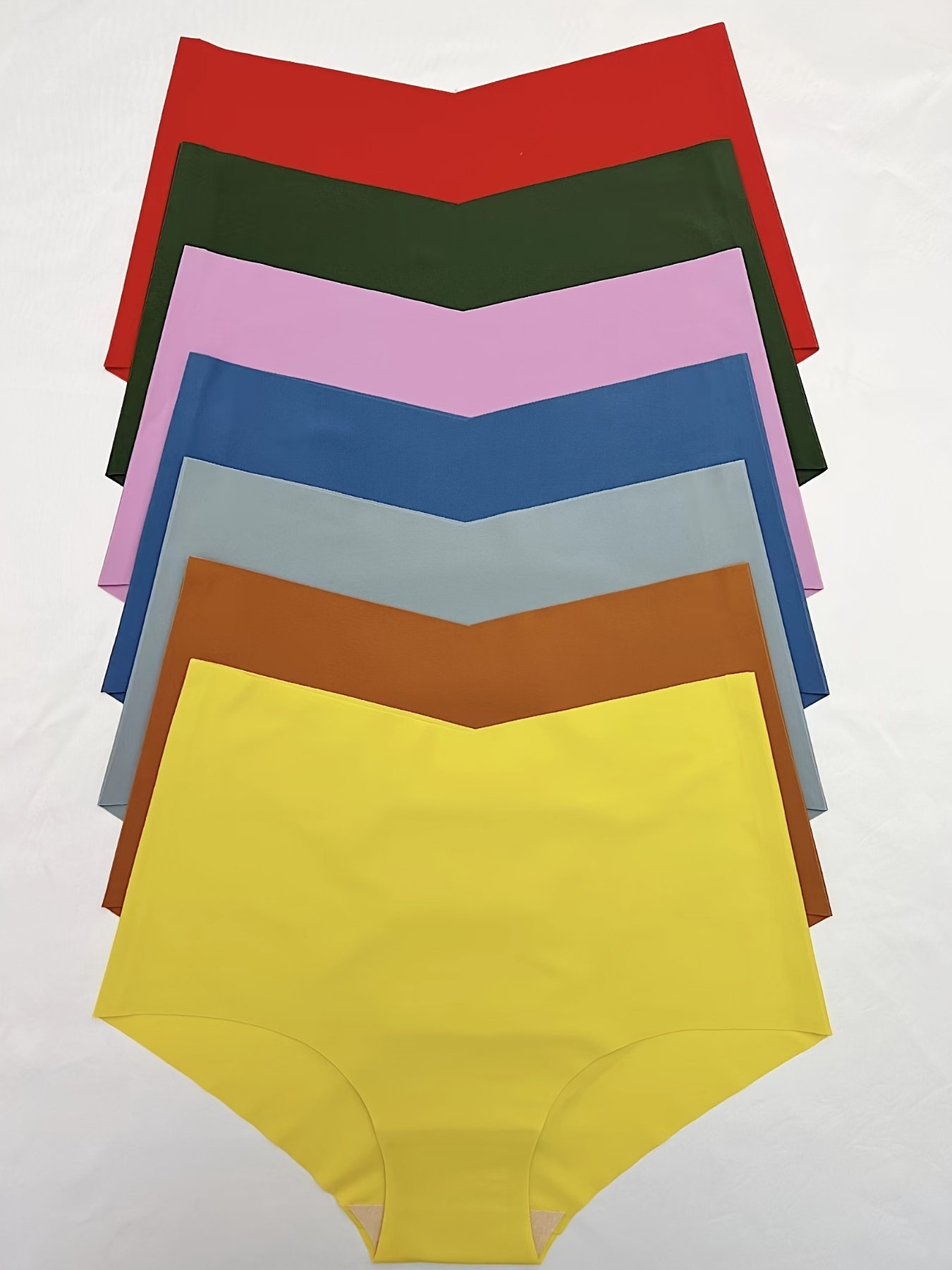 1 Pcs Underwear For Women Cheeky High Cut Colorful Stripes - Temu