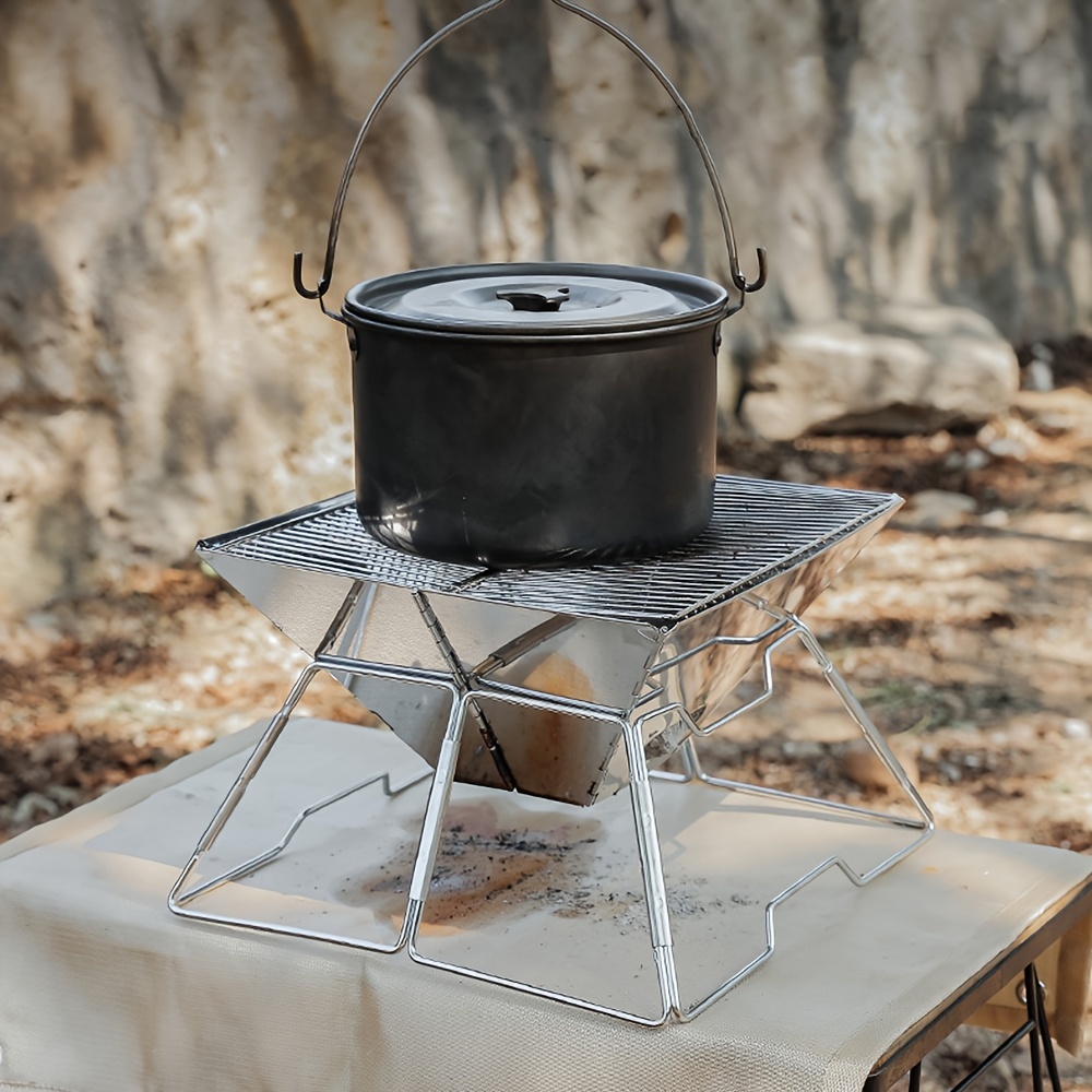 Koraman Aluminum Outdoor Camping Cookware Set Folding - Temu