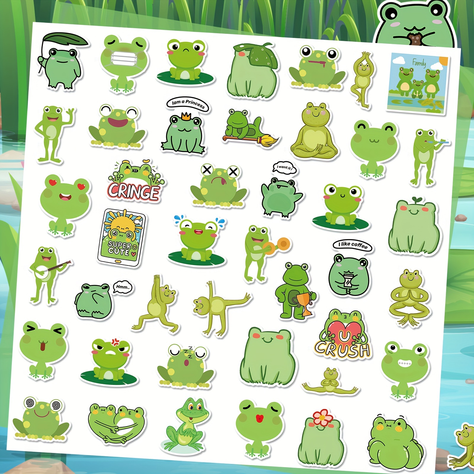 200 Stück Kleine Tier Salamander Frosch Aufkleber Grün Gemischt Cartoon  Aufkleber Für Jungen Mädchen Belohnung Aufkleber - Spielzeug & Spiele - Temu  Austria