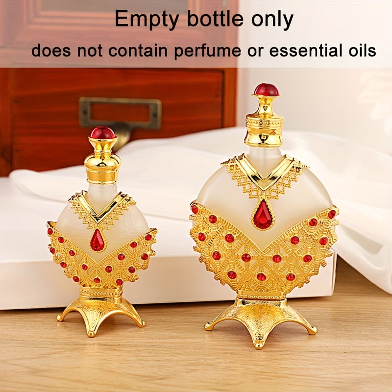 New Hot Design 8ml Glass Attar Perfume Bottle Empty Crystal Portable  Parfume Bottles for Girls Valentines Gifts - AliExpress