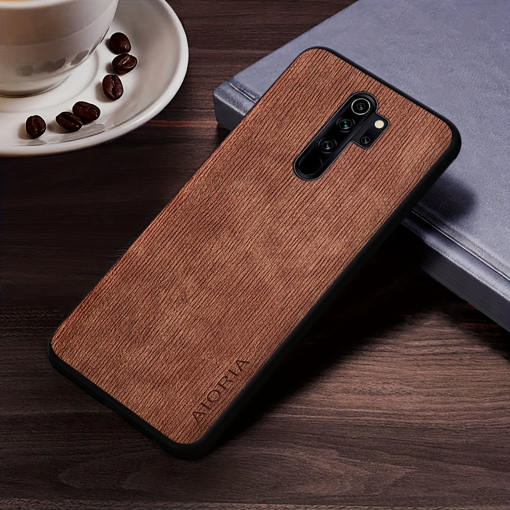 Case Xiaomi Redmi Note 12 11 10 9 8 Pro Funda Bamboo Wood - Temu Portugal