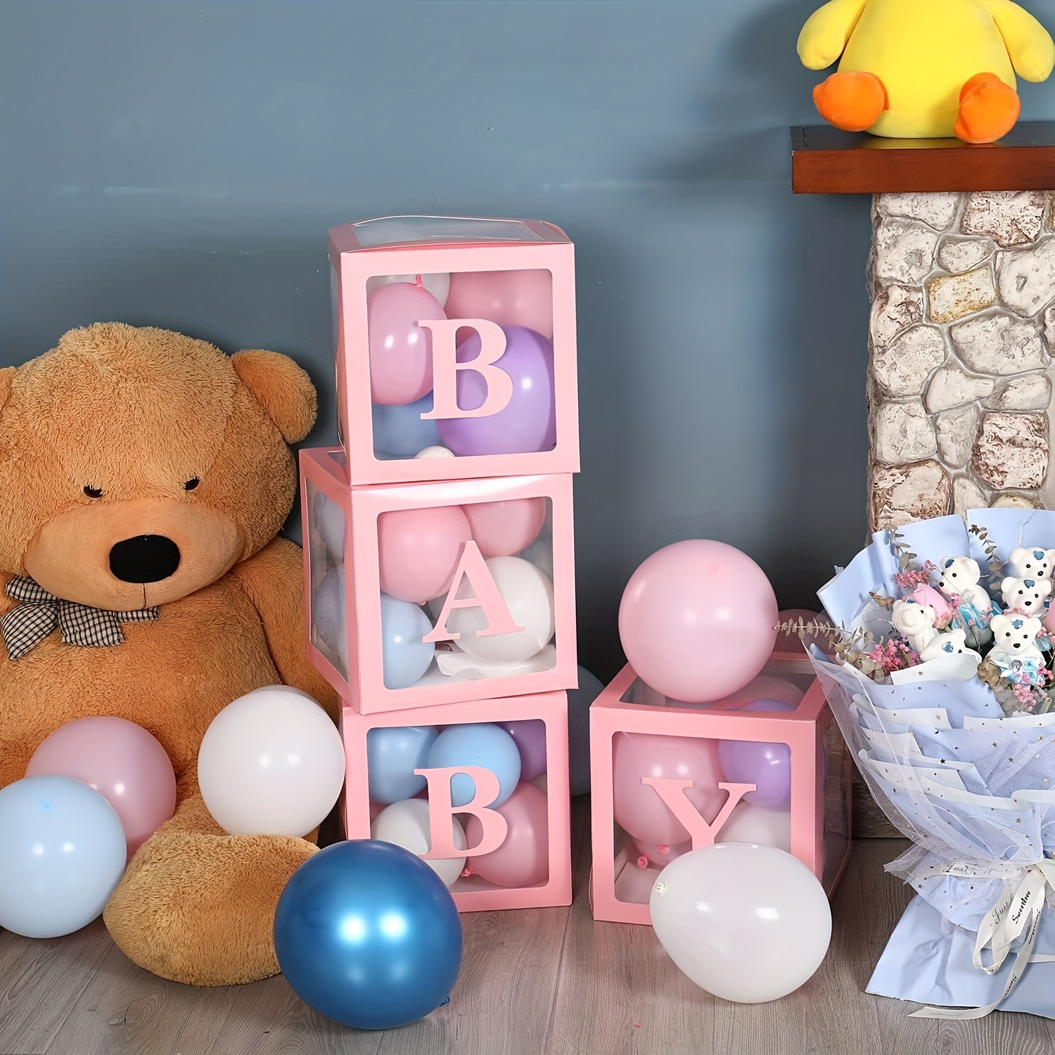 Custom Balloon Boxes for All Occasions, Balloon Box Letters, One Balloon  Box, Two Balloon Box, Baby Balloon Box, Love Balloon Box, A-Z, 0-9 
