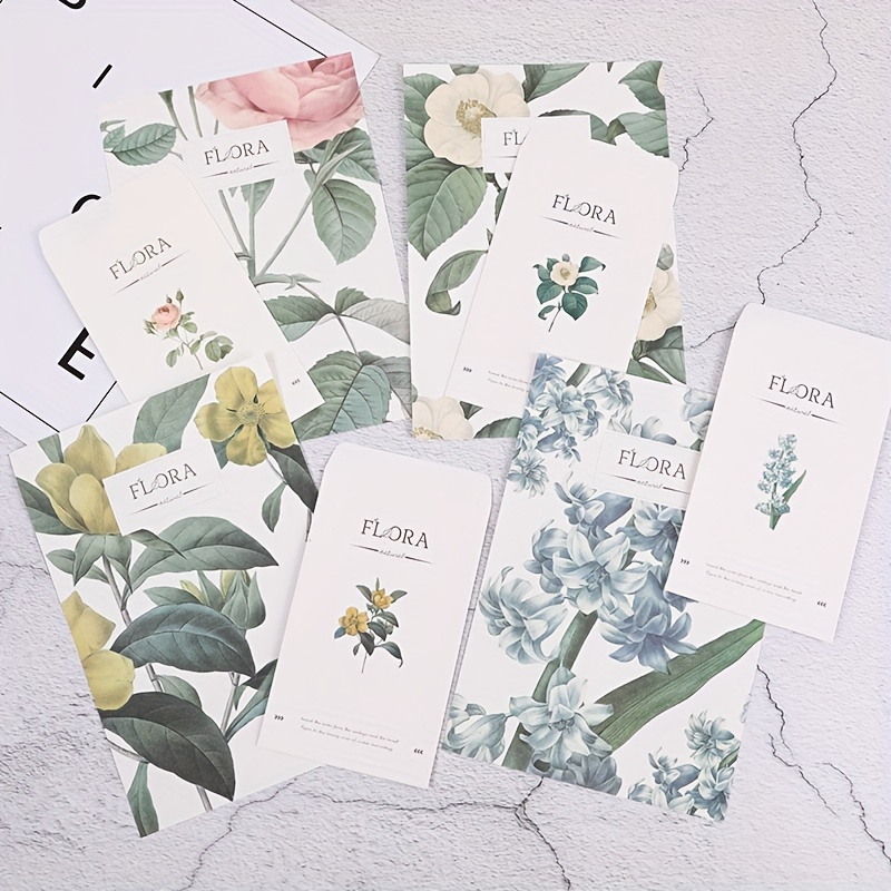 Plant Series Envelope Letterhead Set Romantic Retro - Temu