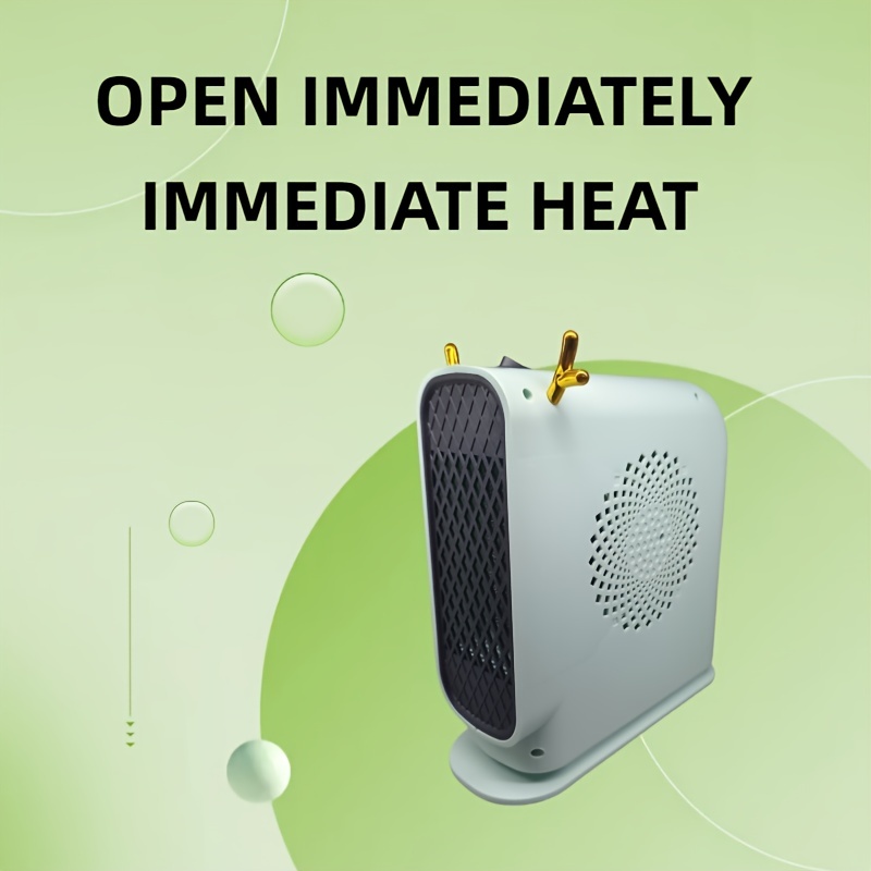 Desktop Electric Heater Household Smart Thermostat Fan Heater Winter Warm  Electric Heater Air Circulation Fan Heating Cute Aesthetic Stuff Home Decor  Room Decor Fall Winter Essential Back To School Supplies - Temu