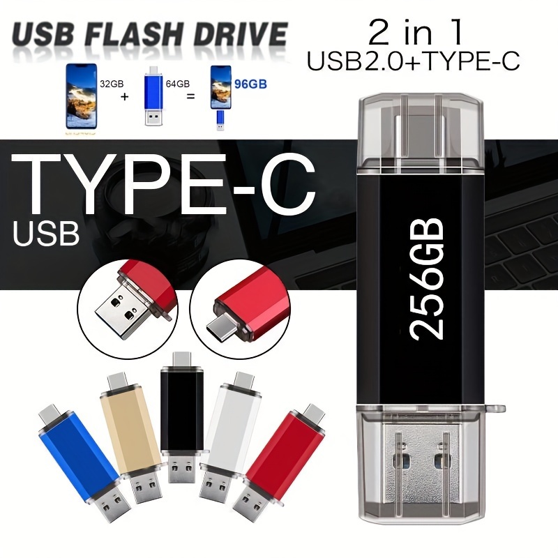 Clé USB OTG De Type C USB 2.0 Haute Vitesse 512 Go 256 Go - Temu France