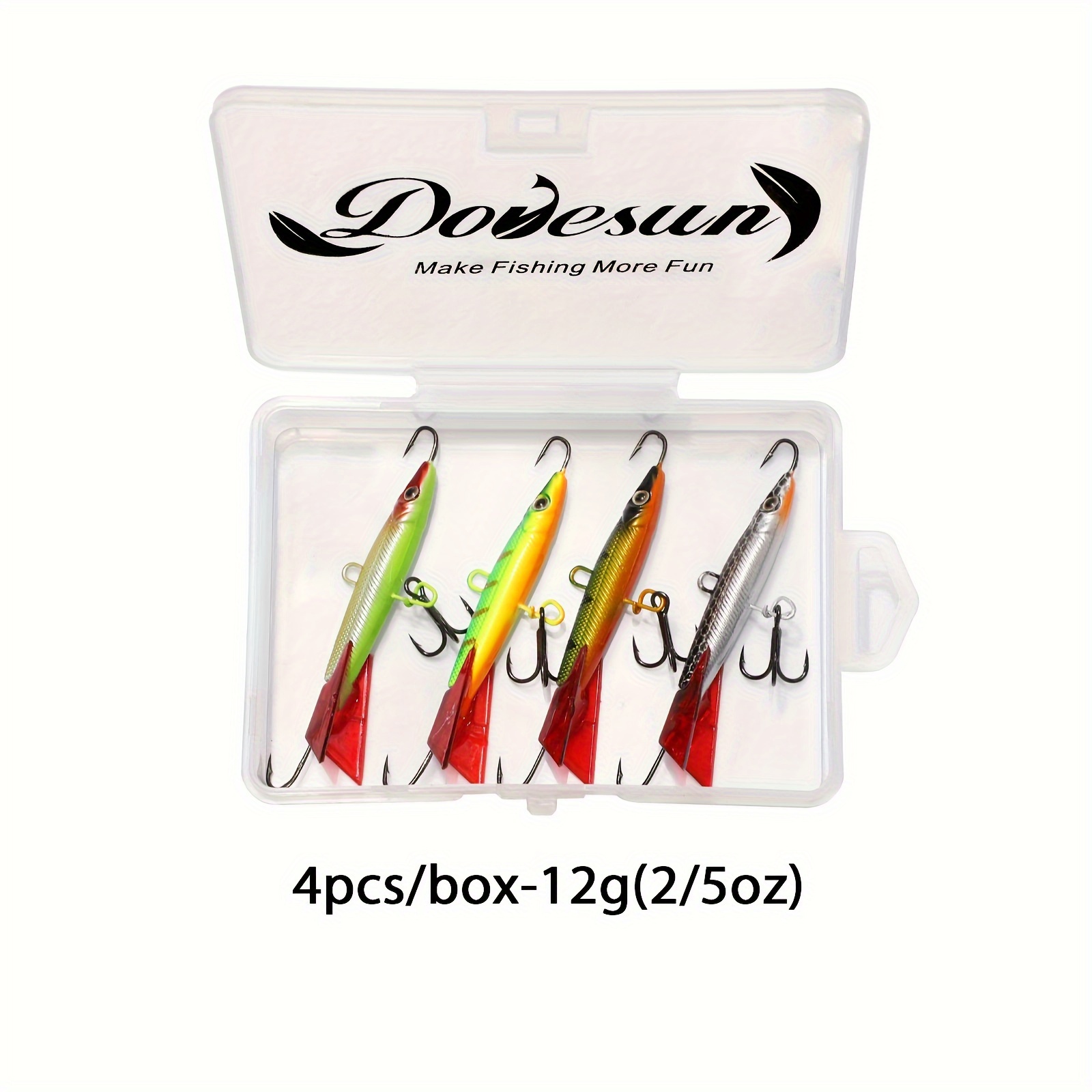 Reaction Tackle ICE FISHING Jigs- panfish/crappie/walleye/perch/trout/ bluegill 