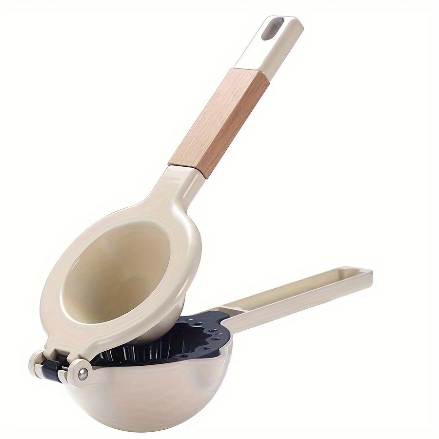 1pc Double-layer Lemon Squeezer, Manual Lemon Juicer For Home Use, Large Fruit Press
