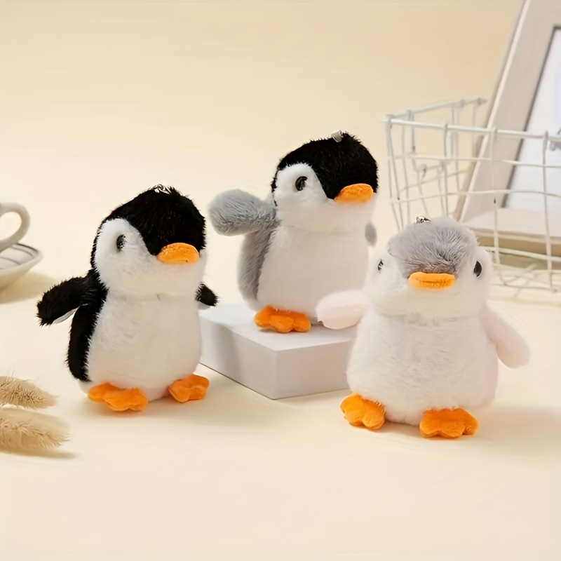 9.84 Inch Plush Penguin Toys, Cute Backpack Penguin Toys, Soft  Skin-Friendly Little Penguin Dolls, Kids Plush Animals, Birthday Gift or  Home Decoration for Boys and Girls (Flower) 