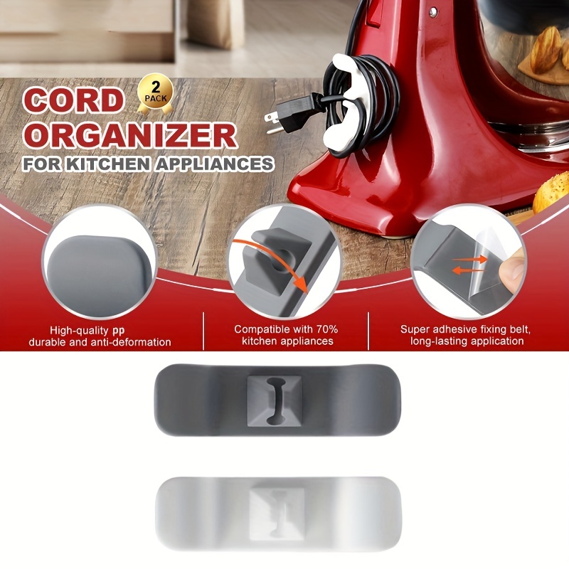 Cord Organizer For Kitchen Appliances Adhesive Cord Winder - Temu Germany