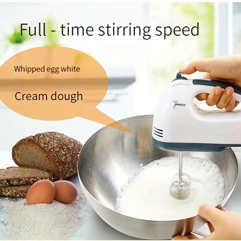 Manual Mini Blender 7 Speed Dough Hand Mixer Food Blender