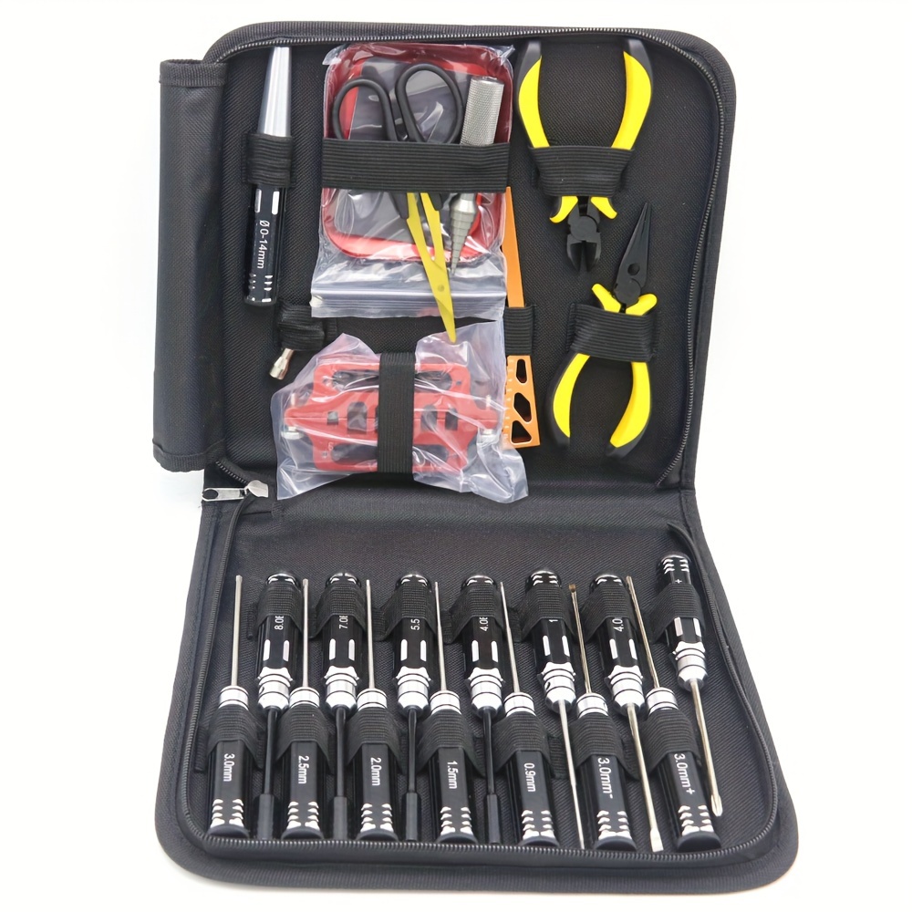 15 In 1 18 In 1 23 In 1 Rc Tools Kit Screwdriver Pliers Hex Sleeve