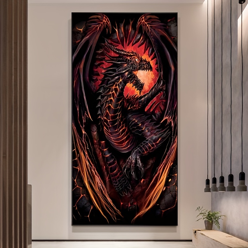 Dragon Beast - 5D Diamond Painting 