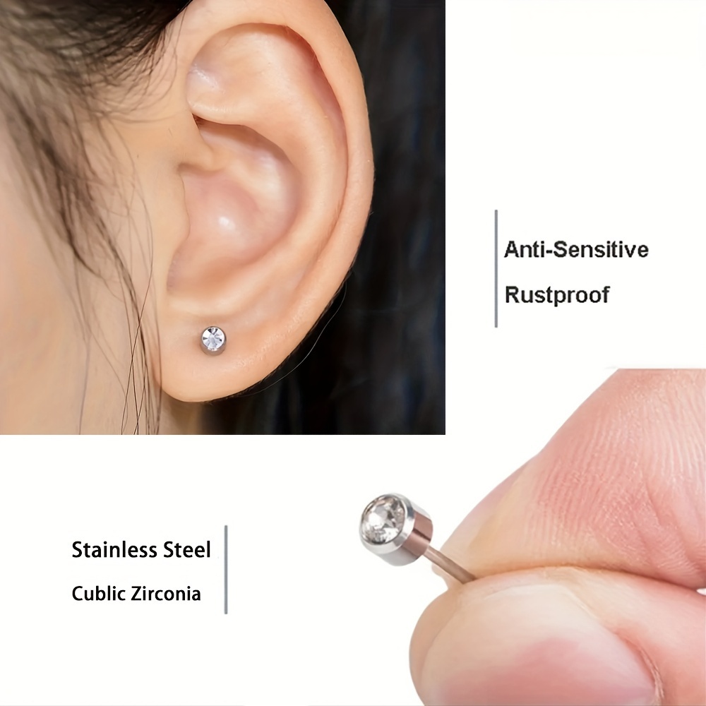 Set Of 2 Ear Piercing Tool Ear Piercing Gun Body Piercing Tool Painless  Healthy Safety Piercing Tool Ear Piercing Kit For Women And Men