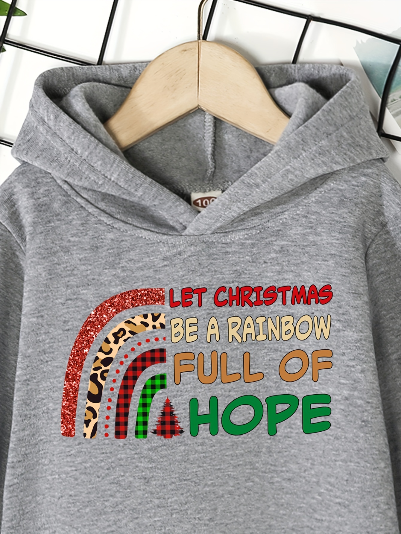 Hope discount rainbow hoodie