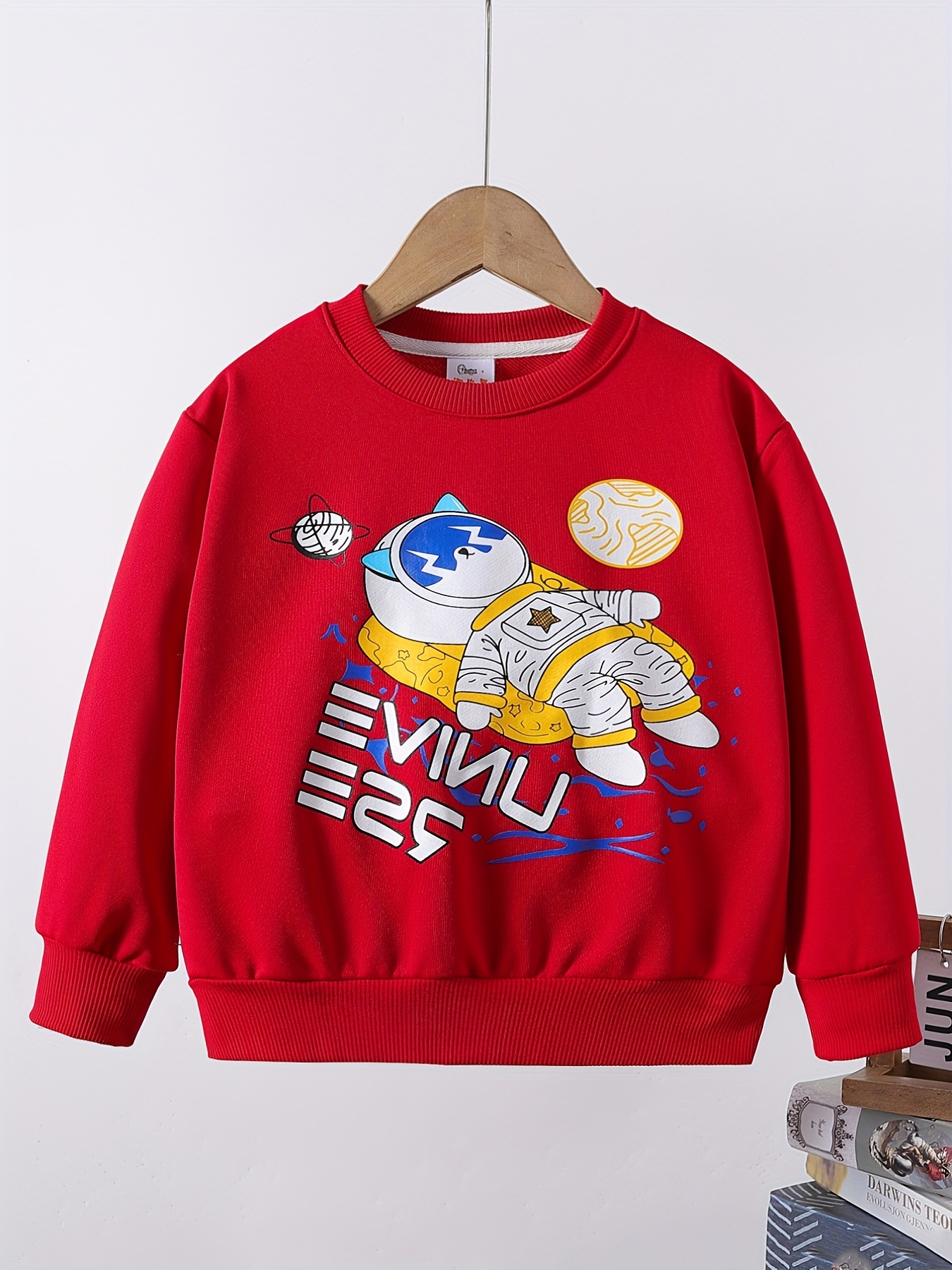 various-spaceman-themed-cartoon-pattern-boys-sweatshirt-temu-australia