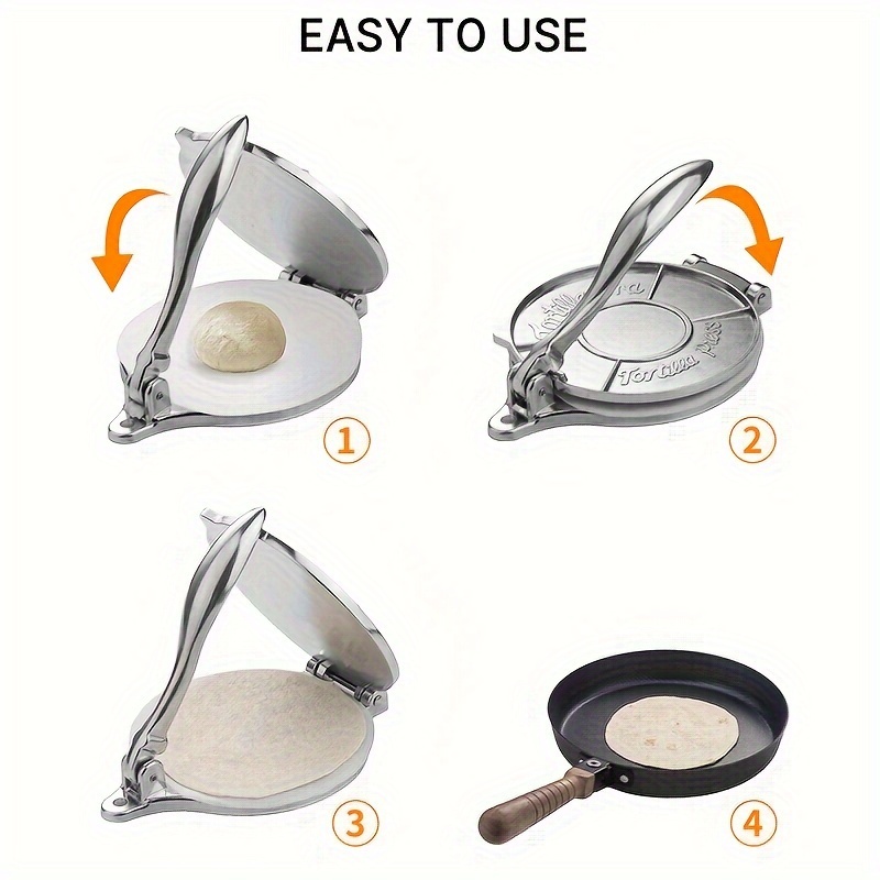 Dough Presser Manual Dumpling Wrapper Mold Mexican Tortilla Press