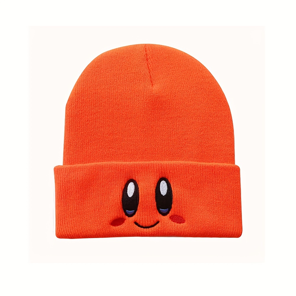 Embroidered Knitted Beanie Hat for Men and Women