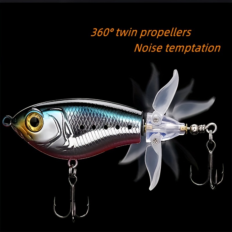 1pc Topwater Whopper Popper Pencil Fishing Lures Cattura - Temu Italy