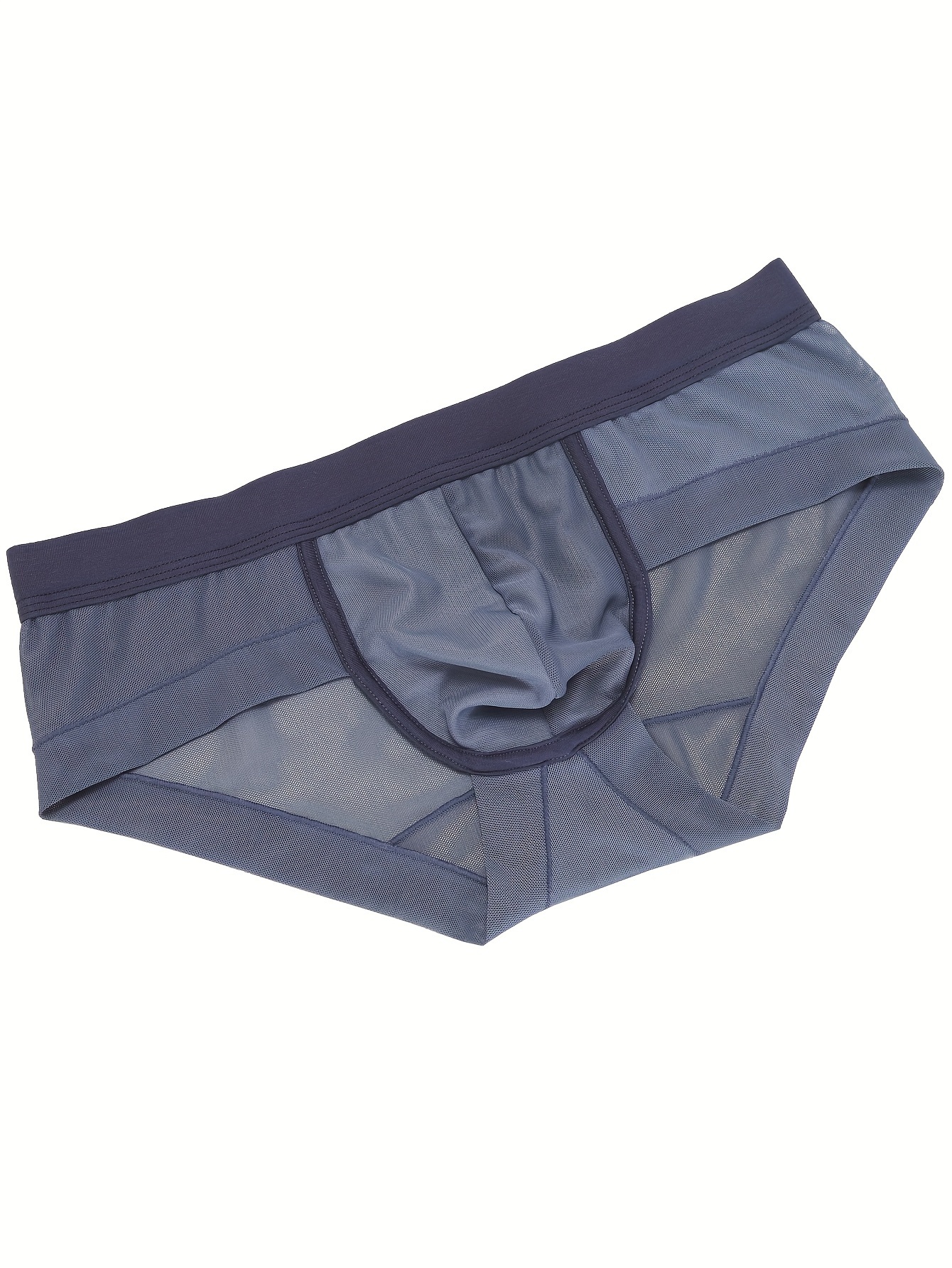Men's Lingerie Panties Fashion Sexy Sports Briefs Breathable - Temu
