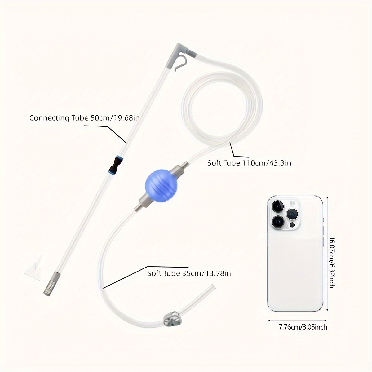 Fish Tank Water Changer Aquarium Cleaning Tube Aquarium Temu