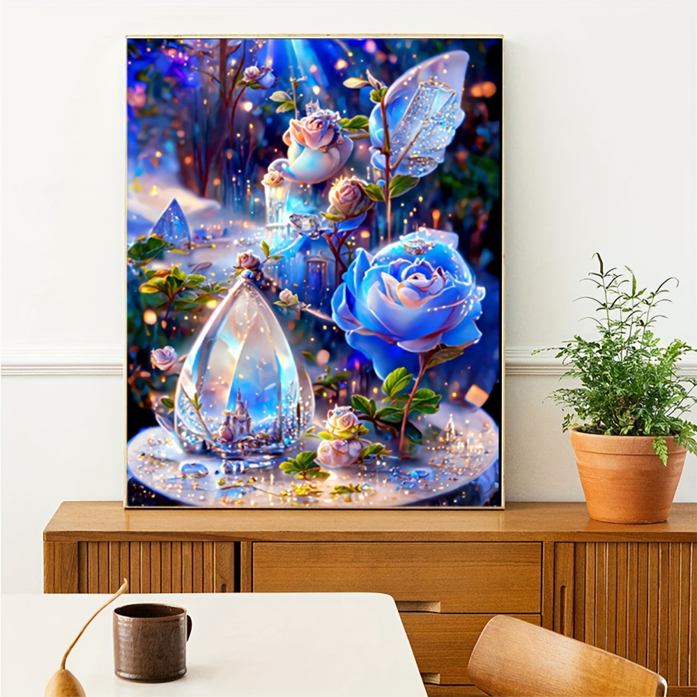 DIY 5D Diamond Painting Fantasy Flower Scenery Embroidery Mosaic