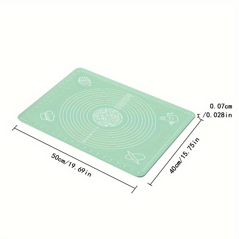 GWHOLE Large Silicone Baking Mat Non Stick Dough Mat with