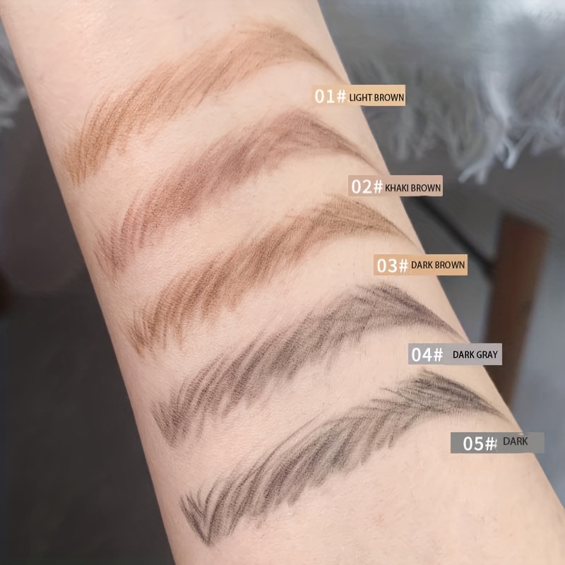 Golden Chopsticks Waterproof Eyebrow Pencil Ultra Slim Long-Lasting Color