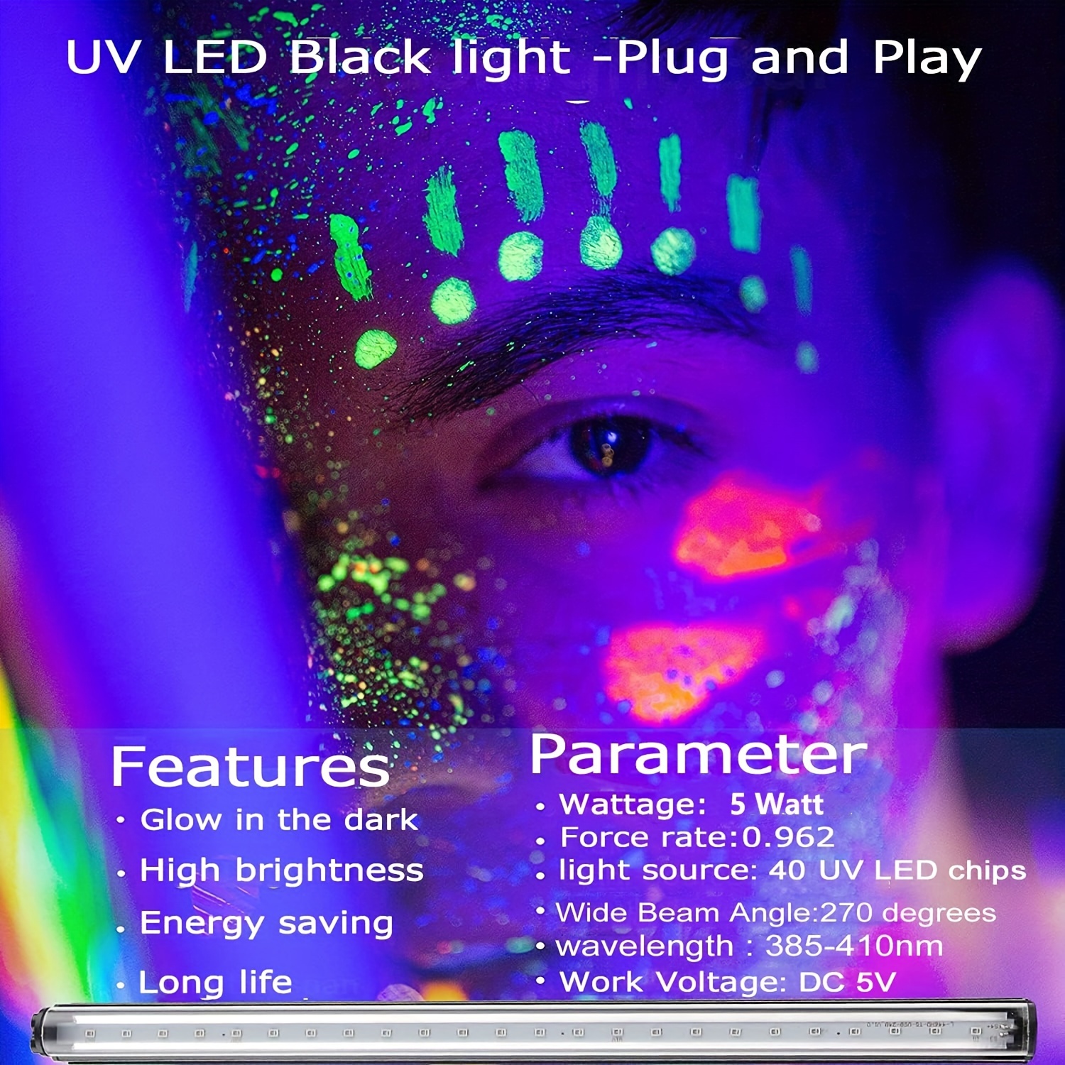 Glow in the Dark and Black Light Party Ideas  Blacklight party, Black  light party supplies, Glow in dark party