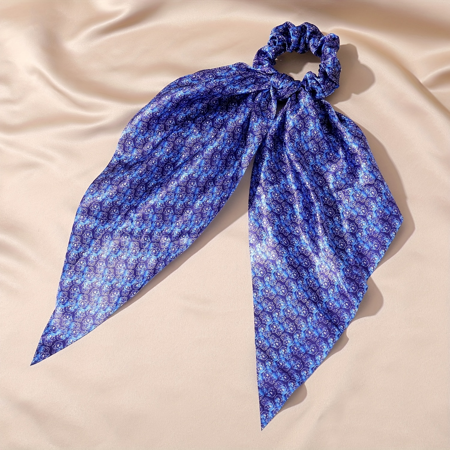 Devil's Eyes Print Hair Tie Elastic Scrunchie Ponytail Holder