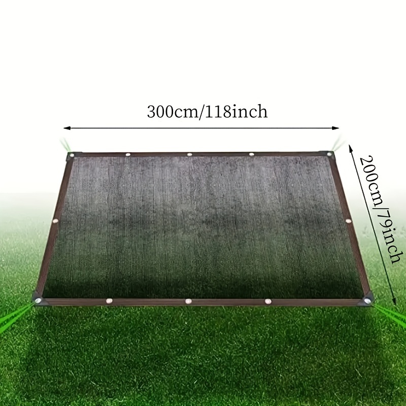 1pc Sunshade Cloth Outdoor Sunshade Strap Grommet Garden Sunshade Mesh