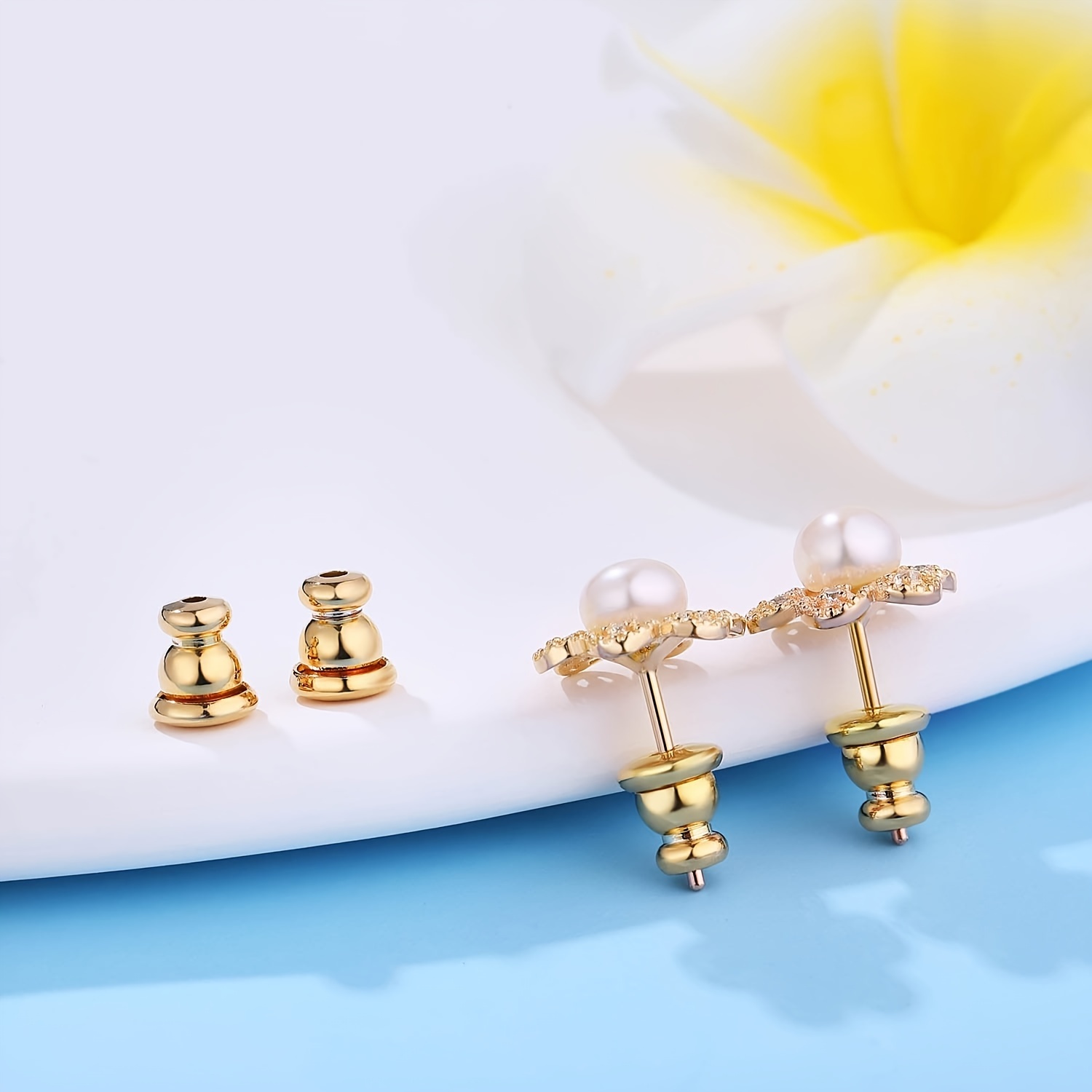 Earring Backs Earring Pin Backs For Studs/droopy Ears - Temu