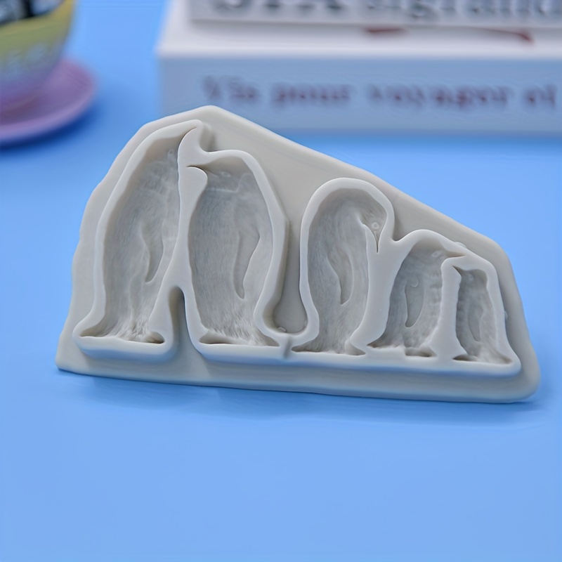 Penguin Silicone Mold Candle Mold Soap Mold Clay Mold For - Temu