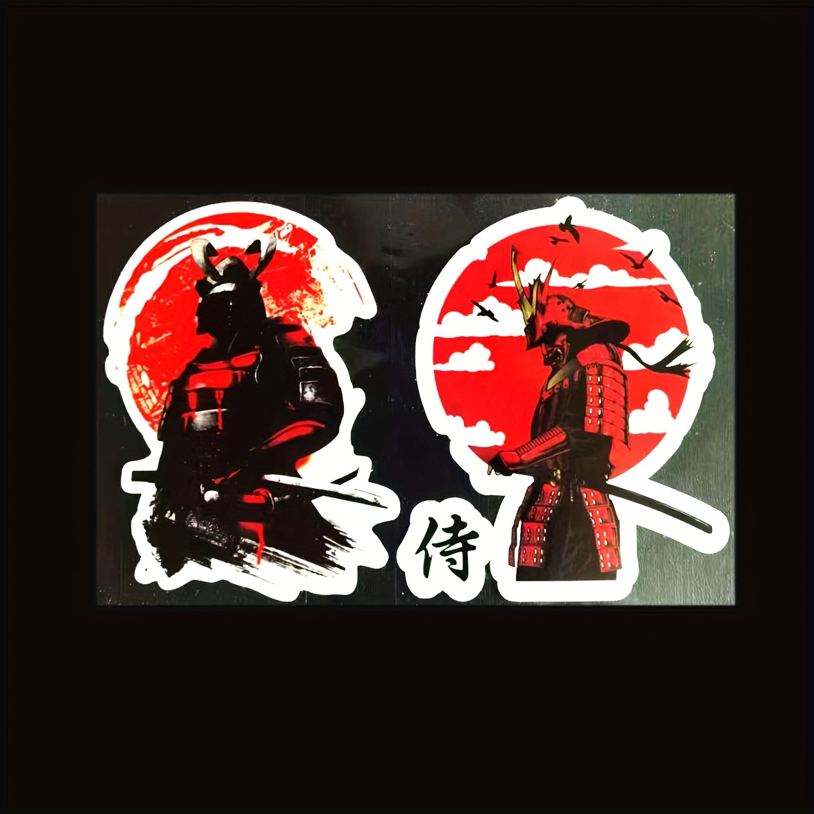 Hannya Samurai Car Emblem Japan Sticker 3d Metal Badge - Temu