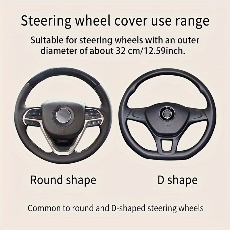 Universal Car Silicone Steering Wheel Cover Elastic Non slip - Temu