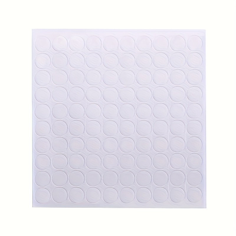 200pcs, Acrylic Double-sided Tape, High-viscosity And Strong Nano-double-sided Tape, Die-cut And Thickened Round Party Supplies Balloon Accessories
